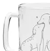 Mr. & Mrs. Panda Krug Hunde Liebe - Transparent - Geschenk, Produktbild-Vorschau 5