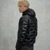 Blauer Wave leichte warme gesteppte Herren Daunenjacke Produktbild-Vorschau 2