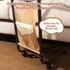 Odkládací stolky na kolečkách, odkládací stolek ve tvaru C, Náhled obrázku produktu 7