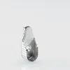 A single metal bracket for a wardrobe rod, shown in isolation against a plain background. Produktbild-Vorschau