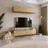 TV-Schrank Nicole 160 cm - Eiche Rustikal Produktbild-Vorschau 4