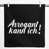 Huuraa Kissenbezug Arrogant kann ich Schriftzug 40x40cm Produktbild-Vorschau 1