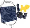 HKM Kids Putzset Hobby Horsing Navy mit Sternenmuster Produktbild-Vorschau 2