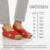 Gemini Damen Sandale rot Größe 42 Produktbild-Vorschau 3