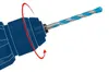 Punta per metallo HSS-G, DIN 338, 2 x 24 x 49 mm, Anteprima dell’immagine prodotto 6