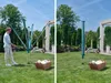 Leifheit Sèche-linge de jardin avec LINOMATIC 500 DeLuxe Voir les images du produit 15