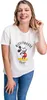 Mickey Mouse T-Shirt Damen Erwachsene Kurzarmshirt, Größe Produktbild-Vorschau 4