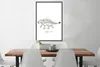 MuchoWow® Gerahmtes Poster Kinderzimmer - Dinosaurier - Produktbild-Vorschau 2