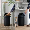 Rotho Abfalleimer 30 l ROLL BOB - Mülleimer mit Produktbild-Vorschau 5