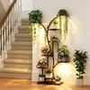 Étagère à fleurs FATIVO, 8 niveaux, 165 cm, avec lumière de Voir les images du produit 2