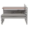 Ocelový balkonový set Sunjoy LAGOS - 126 cm x 157 cm, šedý Náhled obrázku produktu 15