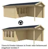 Alpholz Gartenhaus Freiburg-44 aus naturbelassenem Holz 755 Produktbild-Vorschau 4