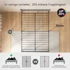 Bett 140 x 200 cm, Bettgestell Metall mit Kopfteil, Produktbild-Vorschau 3