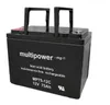 Multipower Batterie au plomb MP75-12C Pb 12V 75Ah résistant Voir les images du produit 7
