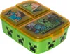 A Minecraft-themed lunch box with multiple compartments. Produktbild-Vorschau