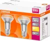 The image shows the packaging of two OSRAM LED light bulbs. Anteprima dell’immagine prodotto
