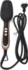 A black and gold hair straightening brush with a power cord is shown against a white background. Podgląd zdjęcia produktu