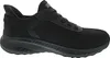 A black Skechers shoe is shown from the side against a white background. Anteprima dell’immagine prodotto