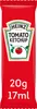 A single sachet of Heinz Tomato Ketchup against a white background. Anteprima dell’immagine prodotto