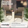 sada 2 ratanových židlí Nantes durable 59 x 57 x 85 cm Náhled obrázku produktu 5