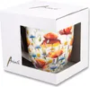 Tasse 10cm Porzellan mit Mohnblumen Motiv Rot / Weiß Produktbild-Vorschau 2