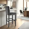 barová židle tectake® výška sedáku 76 cm Náhled obrázku produktu 8