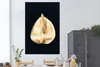 MuchoWow® Poster Blätter - Schwarz und Gold - Schwarz - Produktbild-Vorschau 2