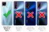 A collage of four phone backs showing compatibility for a phone case. Produktbild-Vorschau