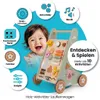Laavir Holz-Lauflernwagen mit Aktivitätspanel - Baby Walker Produktbild-Vorschau 9