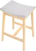 BELIANI Barhocker 2er Set Hellbraun u. Hellgrau Produktbild-Vorschau 6
