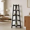 Eckregal, Bücherregal, mit 5 Ebenen, H: 106cm, mit Produktbild-Vorschau 1