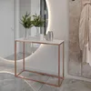 AX LIVING Console d'entrée Lortie 100 cm blanc structure Voir les images du produit 1