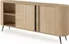 Sideboard LOVI 196 cm Eiche Cremona Riffelfront Produktbild-Vorschau 10
