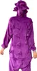 Pigiama Onesie Kigurumi Costume per Adulti Viola Pokemon Anteprima dell’immagine prodotto 3
