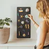 Tablica magnetyczna czarna 70 x 30 cm, metalowa tablica Podgląd zdjęcia produktu 2