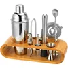 Cocktail Set aus Edelstahl mit Ständer Premium Edelstahl Produktbild-Vorschau 7