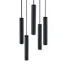 Lindby Hängeleuchte Sanad, Ø 40 cm, 5-flg., schwarz, GU10 Produktbild-Vorschau 6
