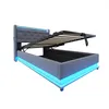 Bed met gestoffeerde zijkanten, 90x200 cm, met Productafbeelding-voorbeeld 13