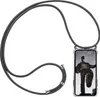 A phone case with a lanyard attached, displayed against a white background. Produktbild-Vorschau