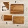 Deleca Schneidebrett Set, 3-teilig, mit Halter, Produktbild-Vorschau 5