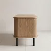 Meuble TV SCAVA, cannelé, 140 x 40 x 46 cm Voir les images du produit 4