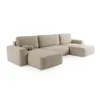 Chilly Fluffy Ecksofa U – Designer Schlafsofa 374x177cm in Produktbild-Vorschau 5