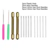 A set of tools for doll hair rooting, including awls, handles, and needles. Náhľad obrázku produktu