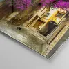 Bilder auf glas - Straße Sommer Blumen - 50x50cm - Produktbild-Vorschau 5