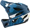 Kask Troy Lee Designs Stage Mips, pełny, kolor niebieski, Podgląd zdjęcia produktu 2