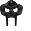 MF DOOM Edelstahl Ring Gladiator Hip Hop Ring Gold, Schwarz Produktbild-Vorschau 1