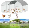 Jayseuw Freilaufgehege Hühnerhaus Kuppeldach 3 x 4 x 2 m Produktbild-Vorschau 1