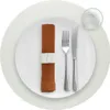 Platzdeckchen Skinnatur "Simply White" - Rund - Platzsets - Produktbild-Vorschau 1