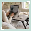 Relaxdays – stolik pod laptopa na łóżko i kanapę, składany Podgląd zdjęcia produktu 3