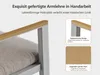 MEXO Gartenlounge-Set Aluminium Garten Essgruppe für 4 Produktbild-Vorschau 5